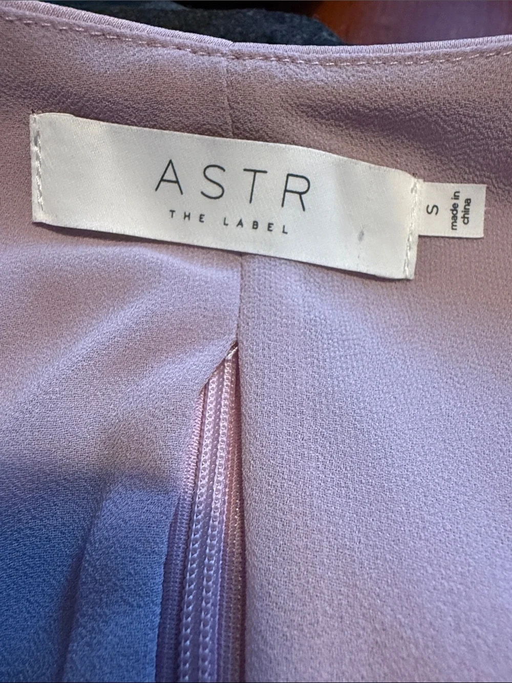 ASTR the Label Blush Sweetheart Ruched Puff Long Sleeve Blouse Size Small